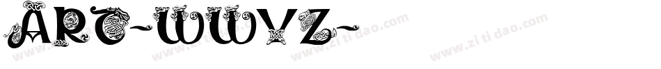 Art-WWvz字体转换