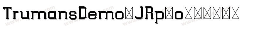 TrumansDemo-JRp4o字体转换