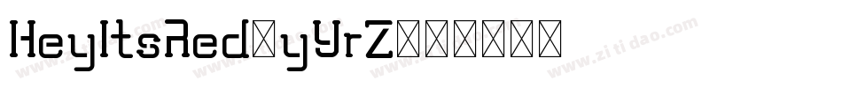 HeyItsRed-yYrZ字体转换