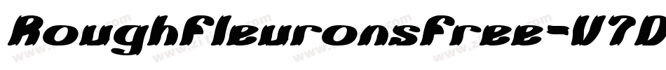 Roughfleuronsfree-V7Dl字体转换