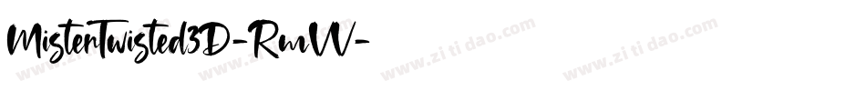MisterTwisted3D-RmVV字体转换