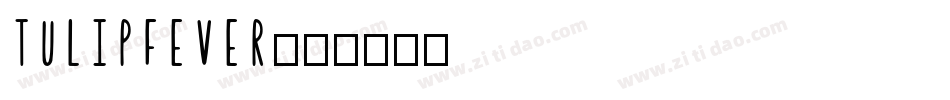 TulipFever字体转换