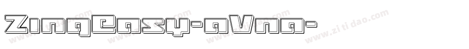ZingEasy-aVna字体转换