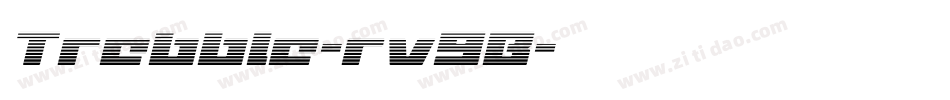 Trebble-rv9B字体转换