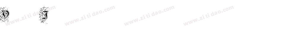 VaticanianInitials字体转换