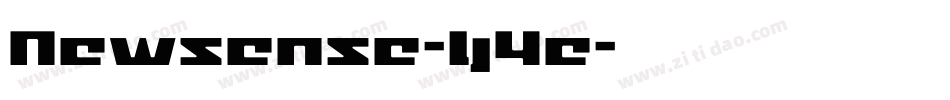 Newsense-lj4e字体转换