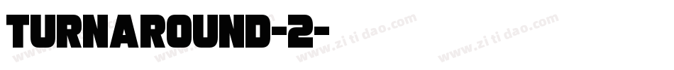 Turnaround-2字体转换