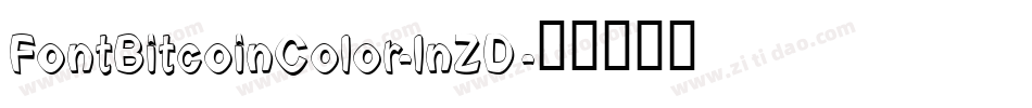 FontBitcoinColor-lnZD字体转换