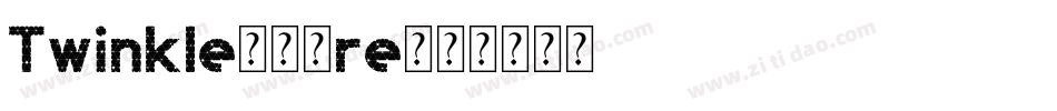 Twinkle-13re字体转换