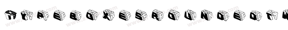 Typeboxesroundedtwo-y3ad字体转换