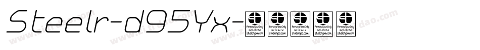 Steelr-d95Yx字体转换 Steelr-d95Yx字体转换