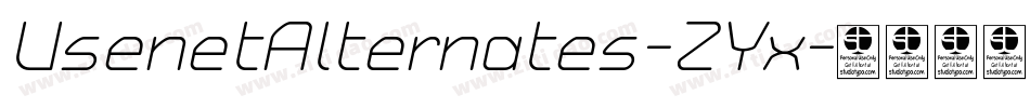 UsenetAlternates-ZYx字体转换
