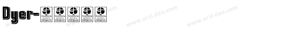 Dyer字体转换
