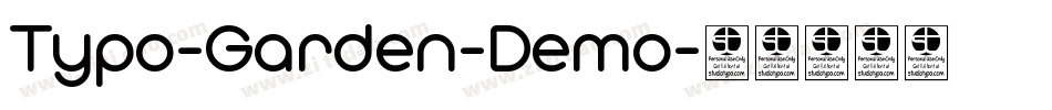 Typo-Garden-Demo字体转换
