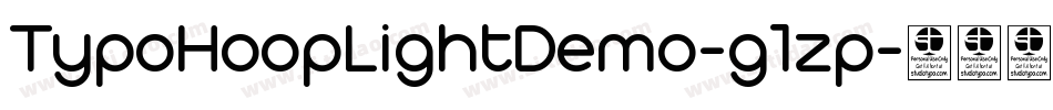 TypoHoopLightDemo-g1zp字体转换