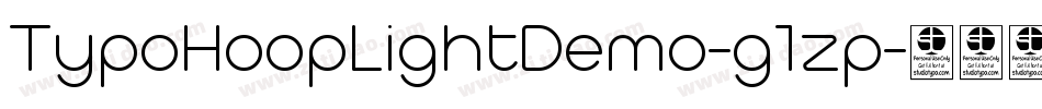 TypoHoopLightDemo-g1zp字体转换