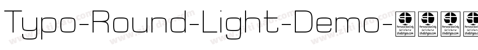 Typo-Round-Light-Demo字体转换