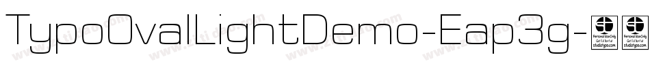 TypoOvalLightDemo-Eap3g字体转换