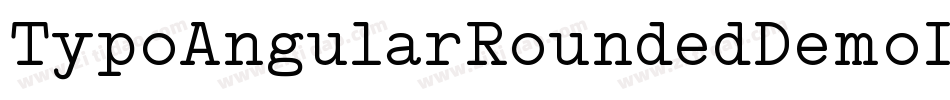 TypoAngularRoundedDemoItalic-oY4z字体转换