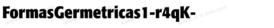 FormasGermetricas1-r4qK字体转换