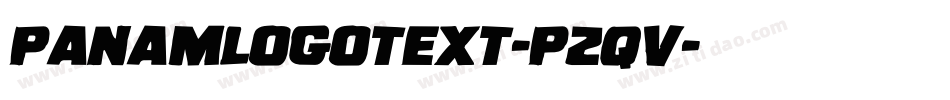 PanamLogotext-pZqv字体转换