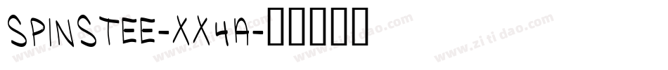 Spinstee-XX4a字体转换