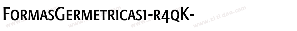 FormasGermetricas1-r4qK字体转换