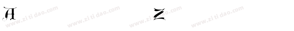 Athreedtoffugradientasian-vZ4y字体转换