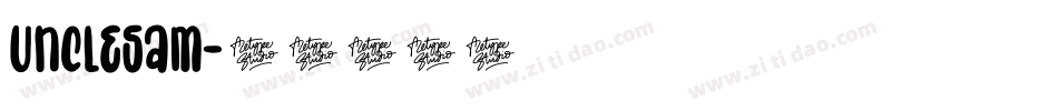 Unclesam字体转换