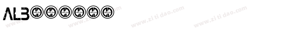 ALB字体转换