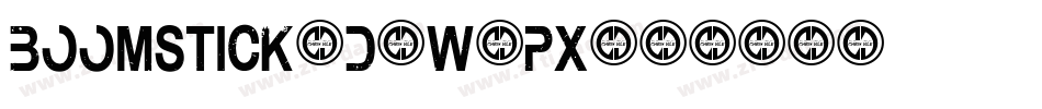 Boomstick3D-w7Px字体转换