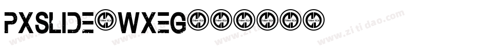 PxSlide-WXEG字体转换