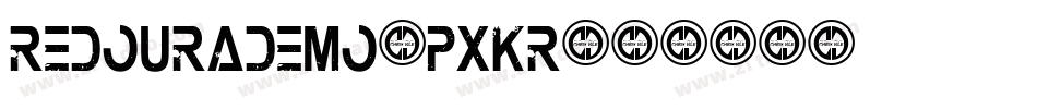 Redourademo-PxKr字体转换