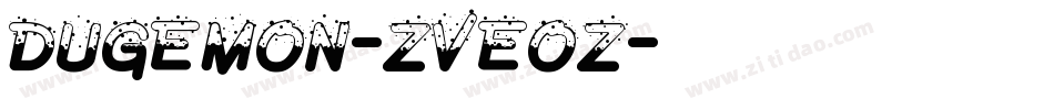 Dugemon-ZVEoz字体转换