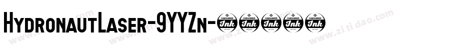 HydronautLaser-9YYZn字体转换