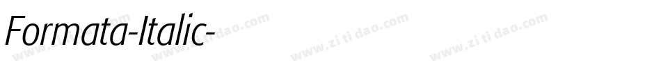 Formata-Italic字体转换