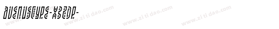 AvenusType-X3ZdP字体转换