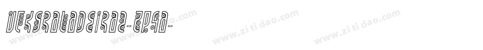 VtksRaladeira2-zp4a字体转换 VtksRaladeira2-zp4a字体转换