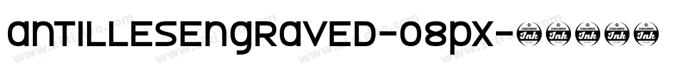 AntillesEngraved-o8px字体转换