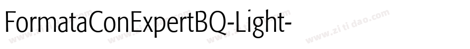 FormataConExpertBQ-Light字体转换