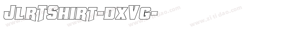 JlrTShirt-dxVg字体转换