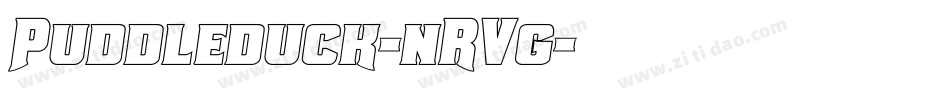 Puddleduck-nRVg字体转换