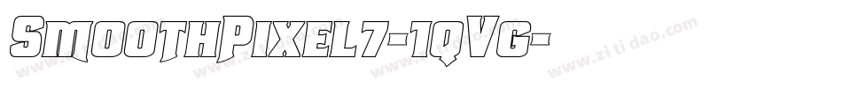 SmoothPixel7-1qVg字体转换