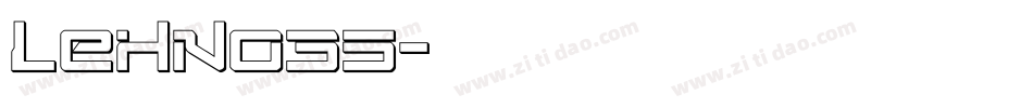LEHN035字体转换