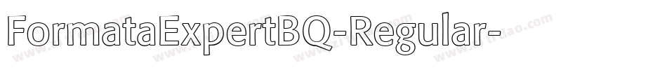 FormataExpertBQ-Regular字体转换