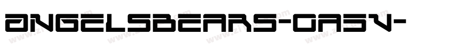 Angelsbears-0a5v字体转换