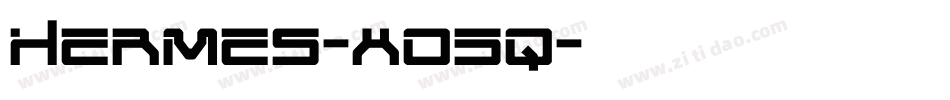 Hermes-xo5q字体转换