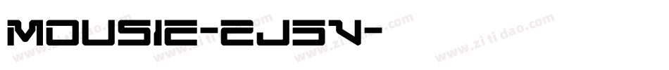 Mousie-2j5v字体转换