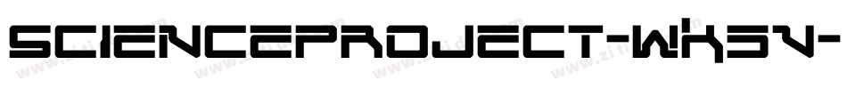 ScienceProject-WK5v字体转换