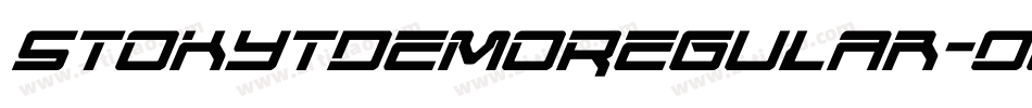 StokytDemoRegular-O6v4字体转换 StokytDemoRegular-O6v4字体转换